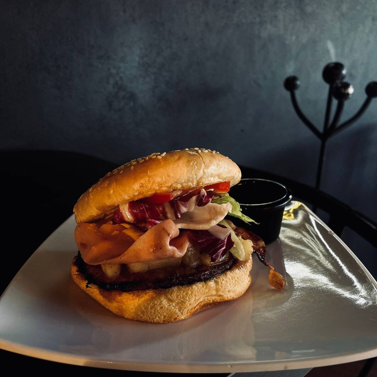 Hamburguesa Hawaiana