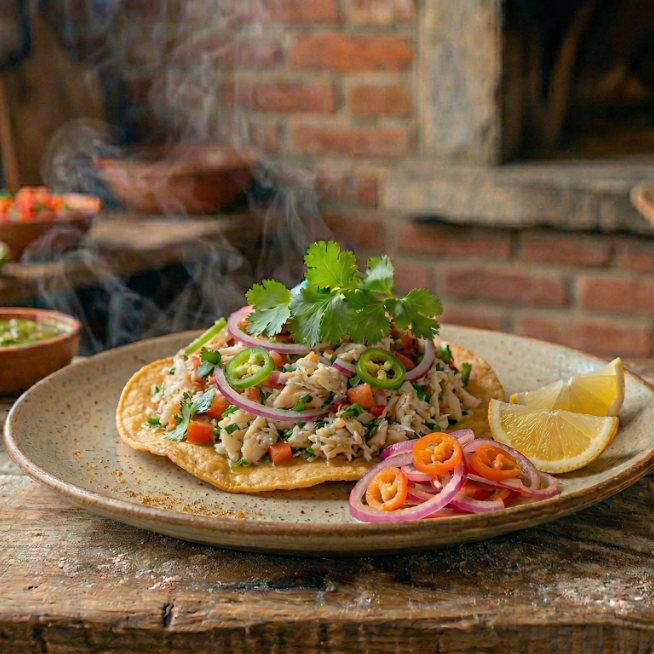 Tostada de Jaiba c/u