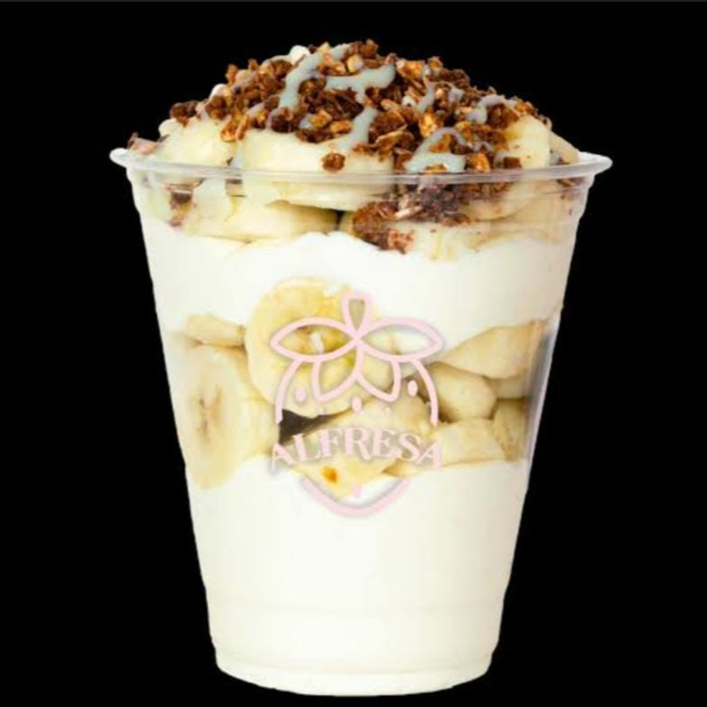 Platanos con crema