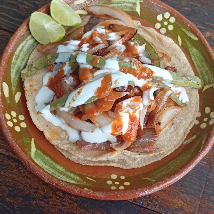 Taco campechano