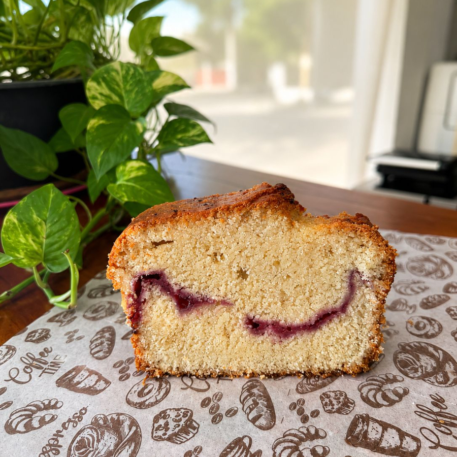 Pan de Vainilla Con Mermelada