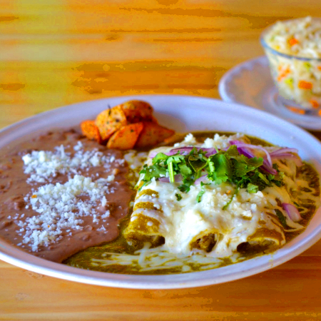 Enchiladas Suizas (Orden de 3 Pzas)