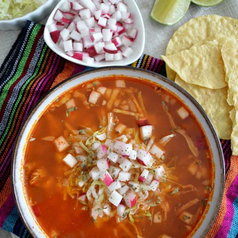 Pozole Rojo Mediano