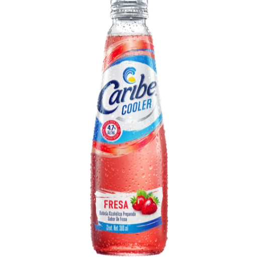 Caribe Cooler Fresa 300ml