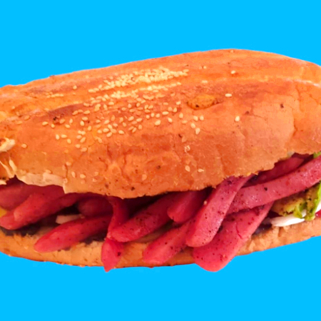 TORTAS GIGANTE de SALCHICHA de PAVO 890gms Aprox