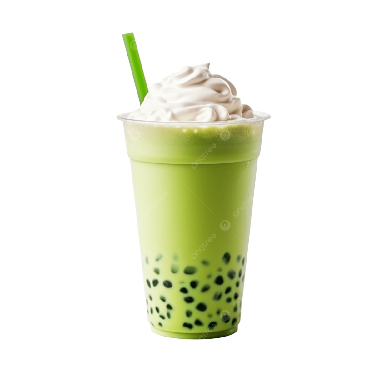 Matcha con Bobba