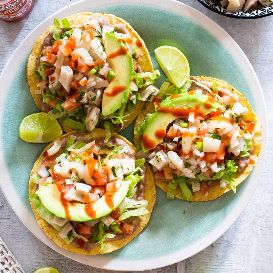 TOSTADA DE CUERITOS (3 PIEZAS)
