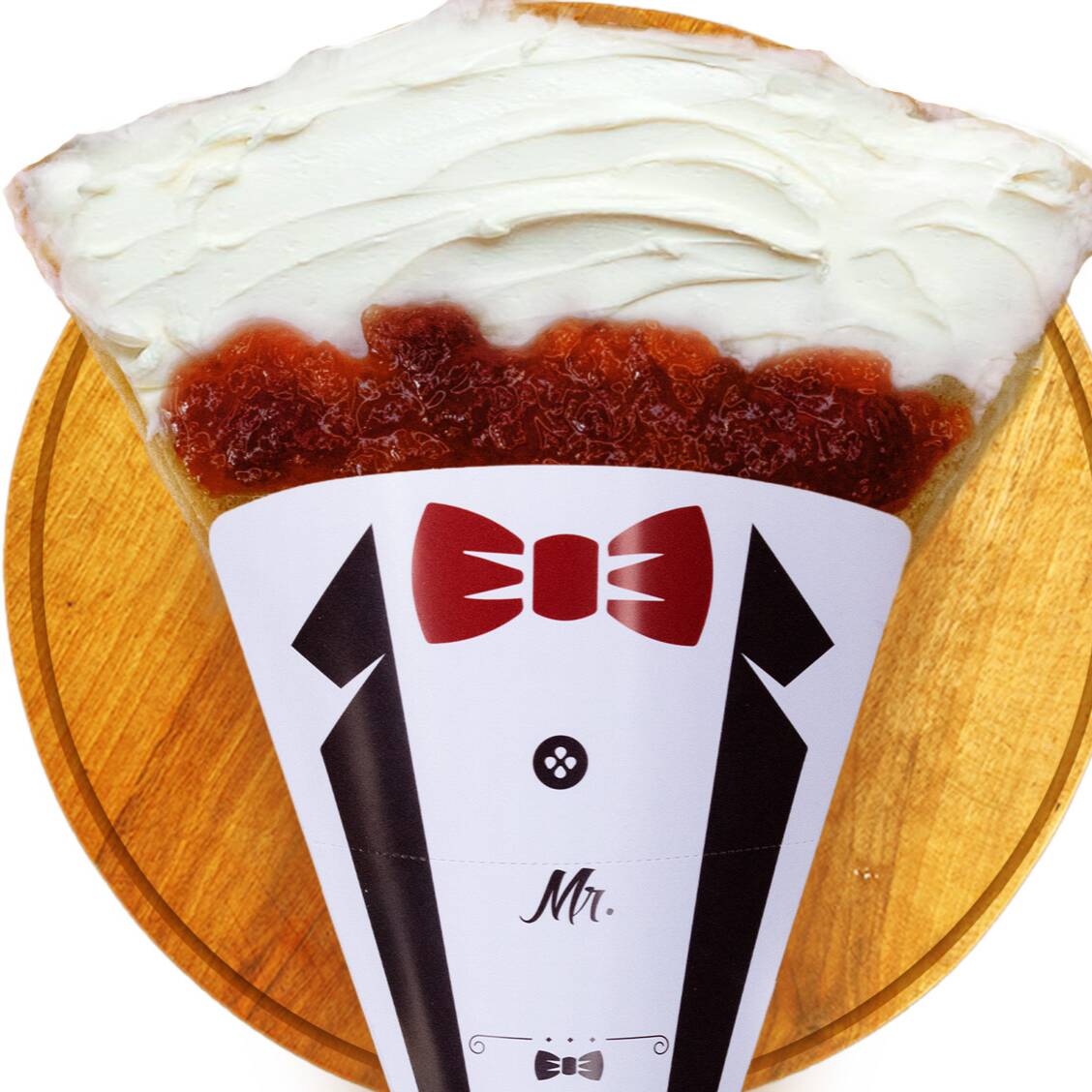 Crepa de Philadelphia y Mermelada de Fresa