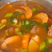 Caldo de Camarón Tlalpeño