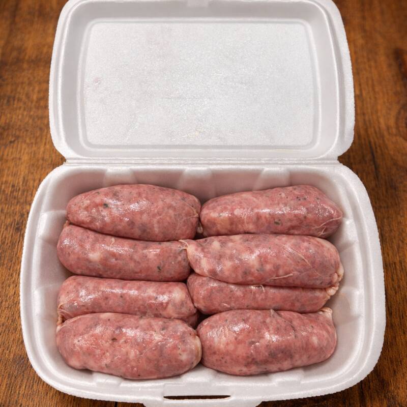 Porção a partir de 200g - “Aproveite! Linguiça Toscana Suína saborosa e com excelente custo-benefício!”