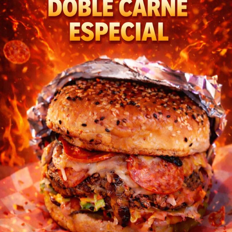 DOBLE CARNE ESPECIAL 🍔