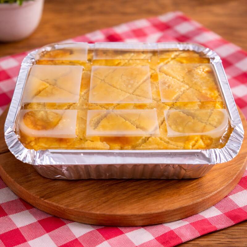 Massa fofinha que derrete na boca com o delicioso frango bem temperado e cremoso com sabor de comidinha caseira .Peso Aproximado 220g