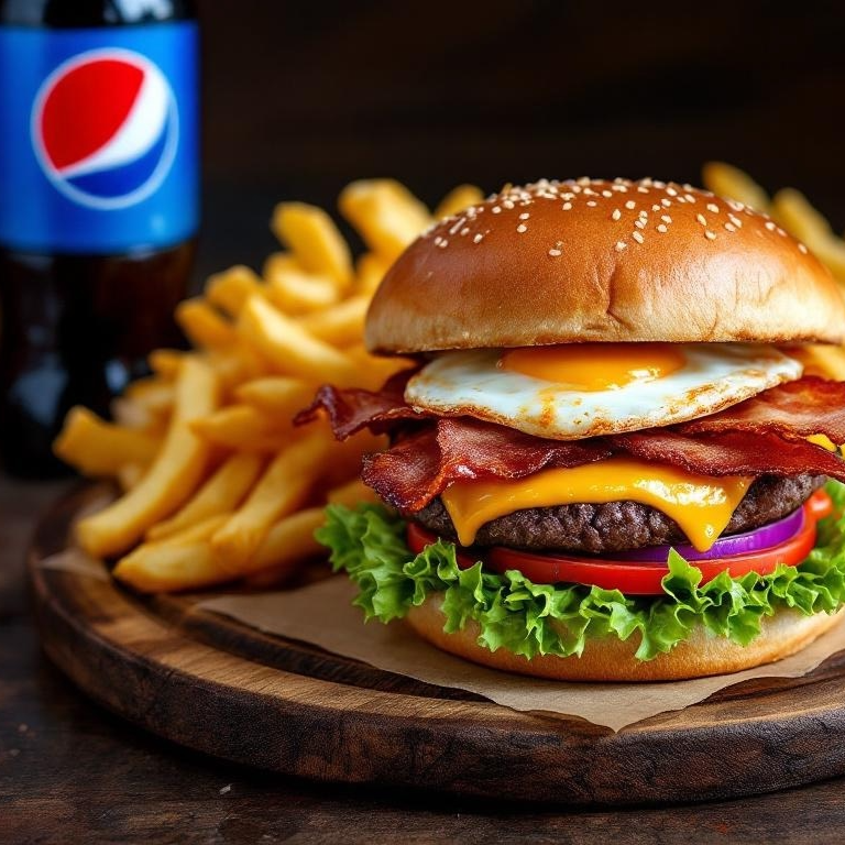 Combo Especial +Papas Francesas+ Bebida