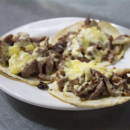 Tacos De Bistec C/Q