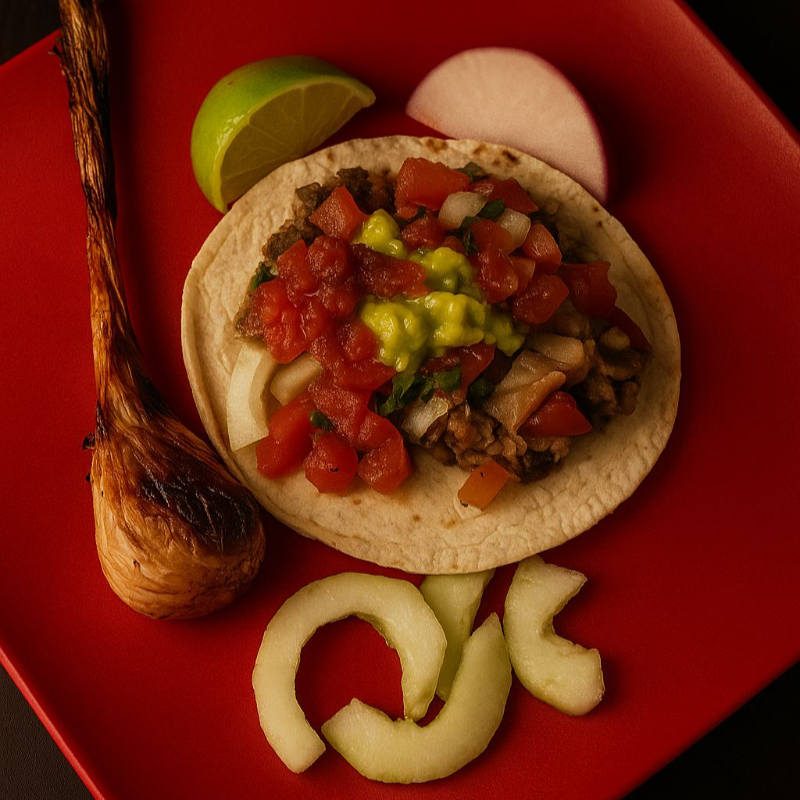 Tripazo del Barrio (taco de tripa)