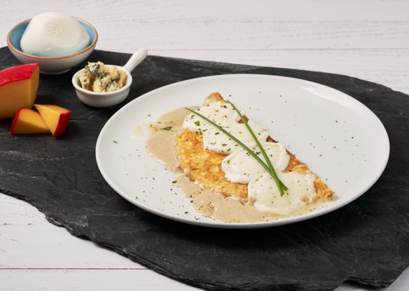 Omelette Cuatro Quesos