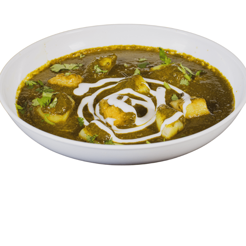 Aloo Saag (vegetariano)