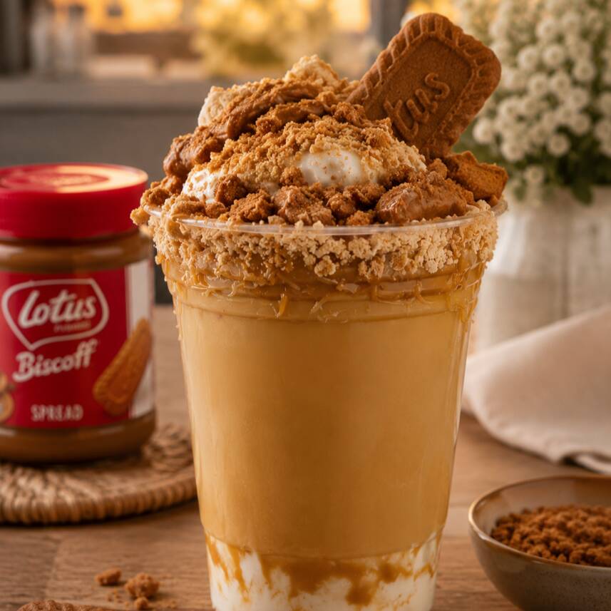 Fresas lotus biscoff