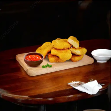 Nuggets con papas