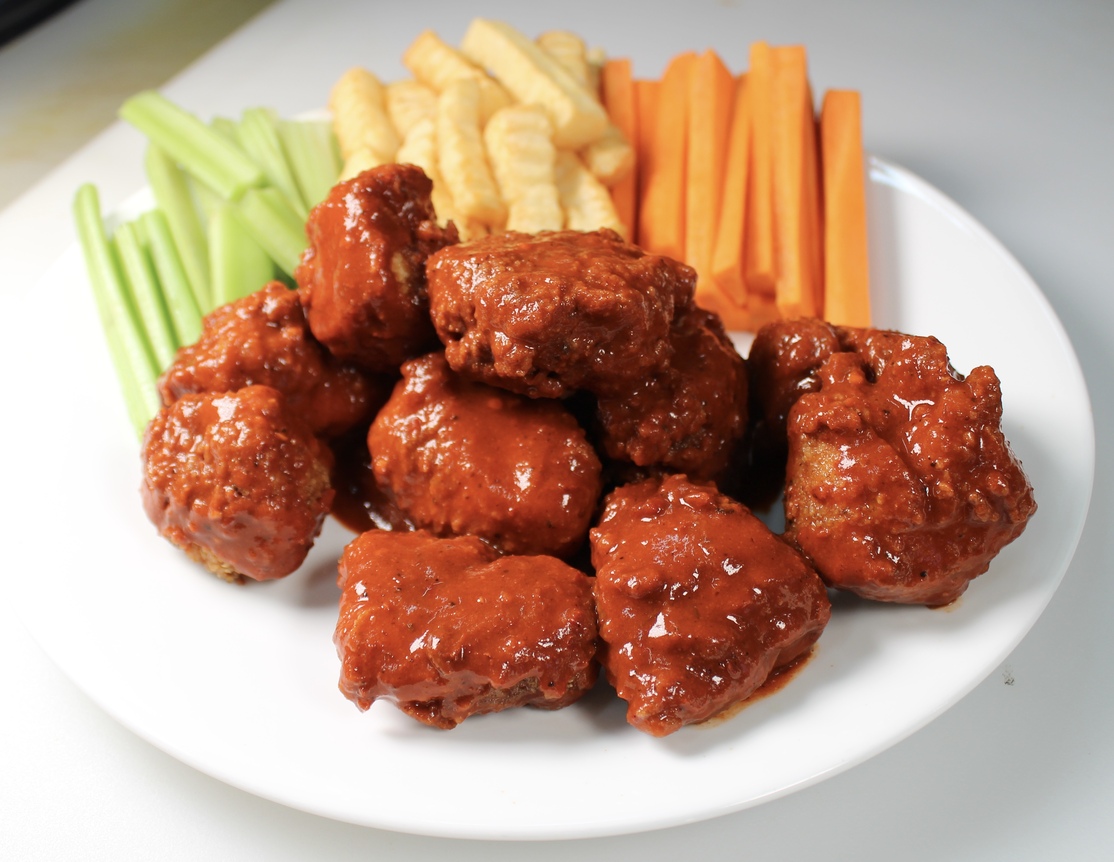 Boneless con salsa buffalo