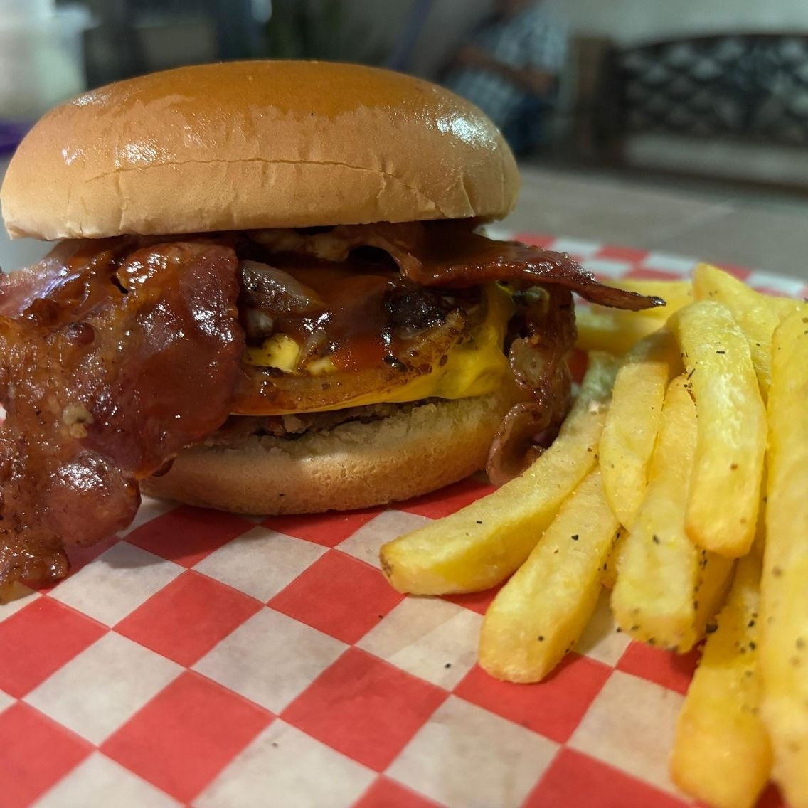 Hamburguesa Bacon