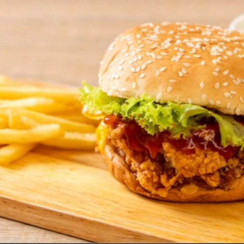Hamburguesa Colburger Pollo+Papas+Gaseosa250ml