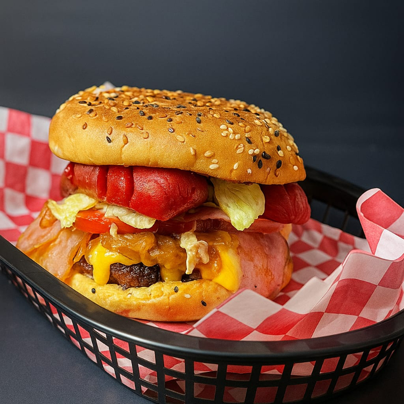 Hamburguesa Super Roja