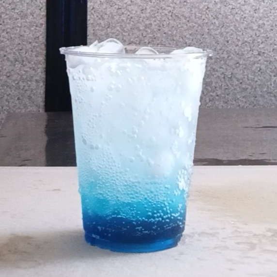 Soda Italiana de Mora Azul