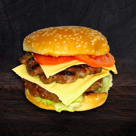 Hamburguesa Doble (2 Carnes + Quesos)