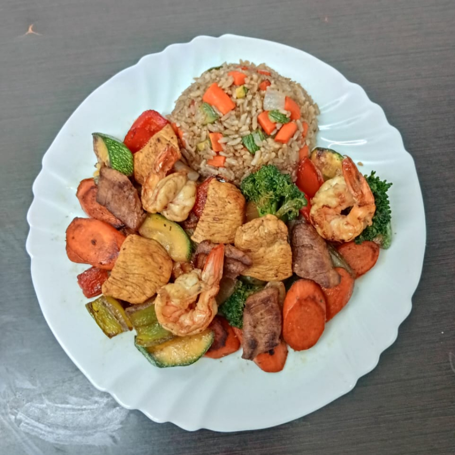 Tepan Yaki de Camarón