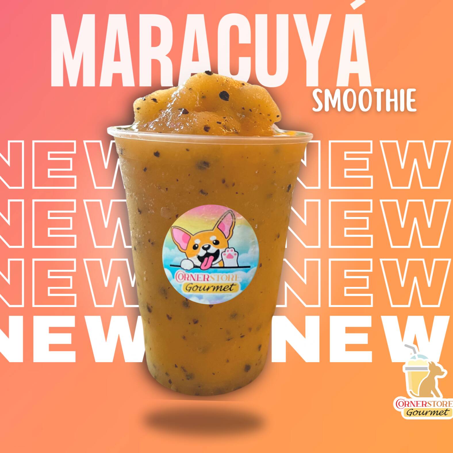 Smoothie base agua Maracuyá