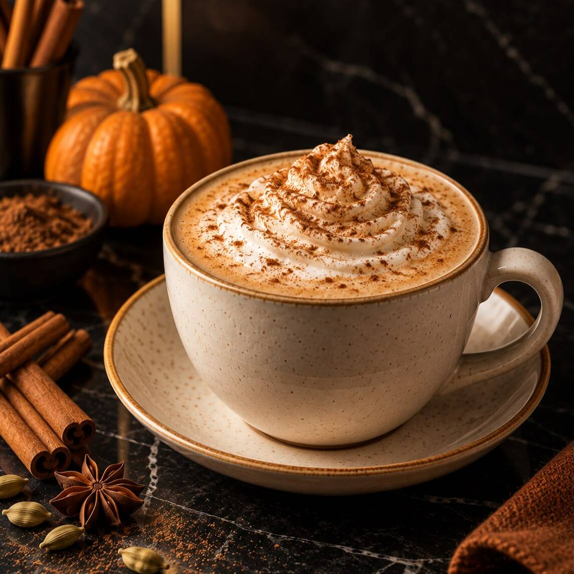 Pumpkin spice chai caliente 500 ml