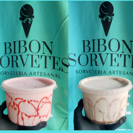 Combo 2 Potes de 1 litro de Sorvete Artesanal com desconto, sabores variados conforme o estoque! Sabores: Morango, Chocolate ou Maracujá!