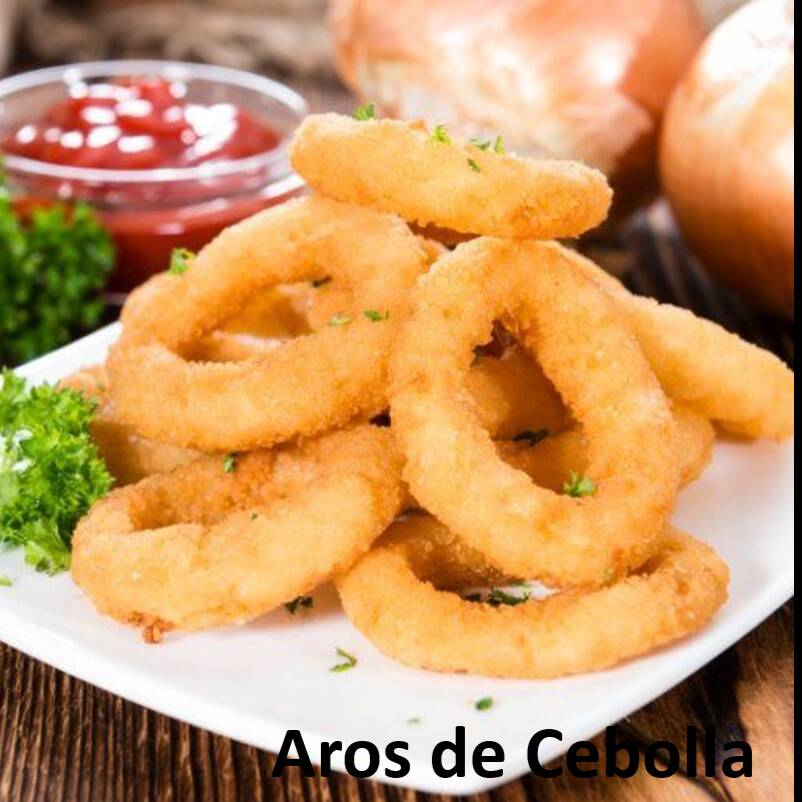 Aros de Cebolla con Papas