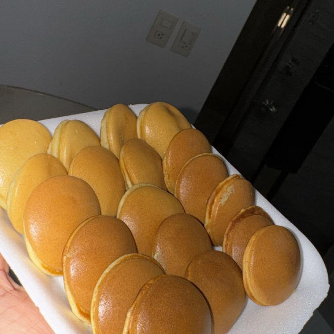 10 PIEZAS DE MINI HOTCAKES