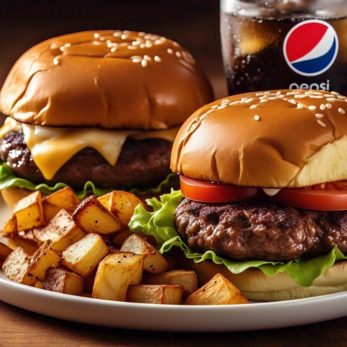 Burguer en Pareja