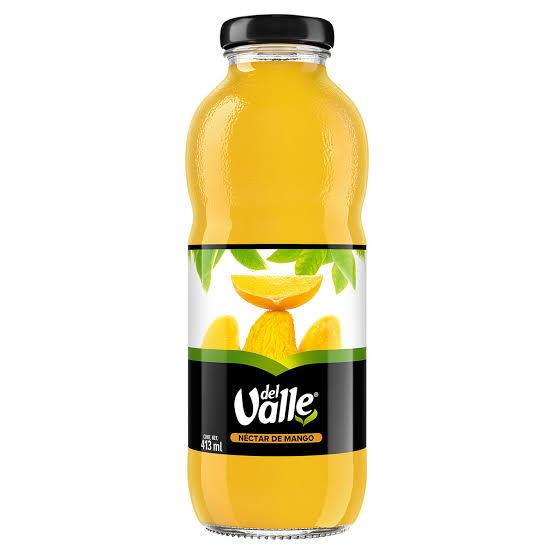 Jugos del valle durazno y mango