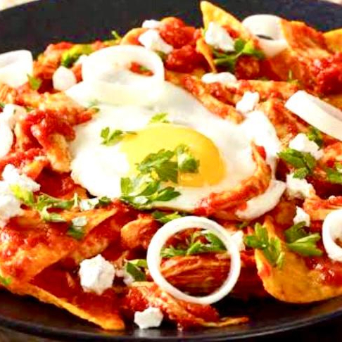 CHILAQUILES CON HUEVO