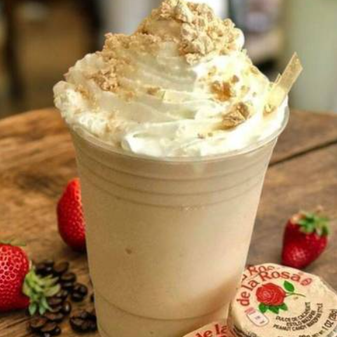 Frappe mazapán