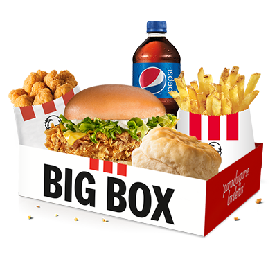 Big Box Kentucky Chicken Sandwinch Ranch
