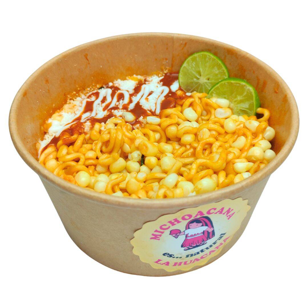 Buldak con Elote y Queso