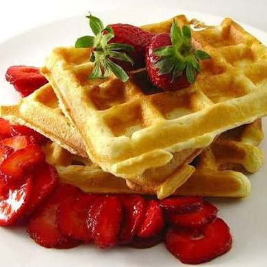 Waffles Dulces Tradicionales