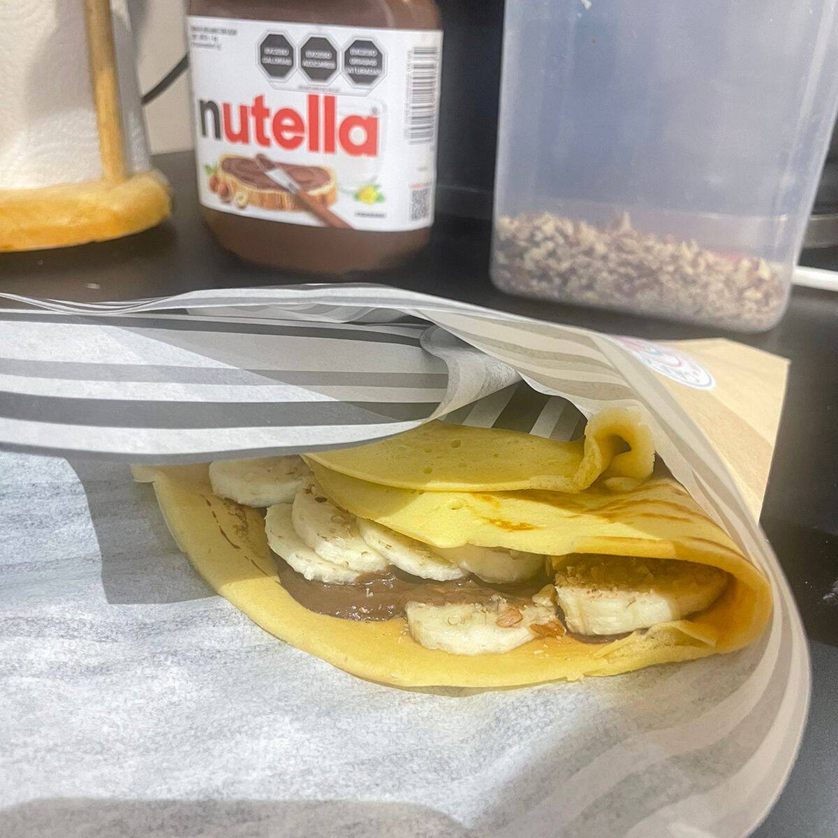 Nutella, Plátano & Nuez