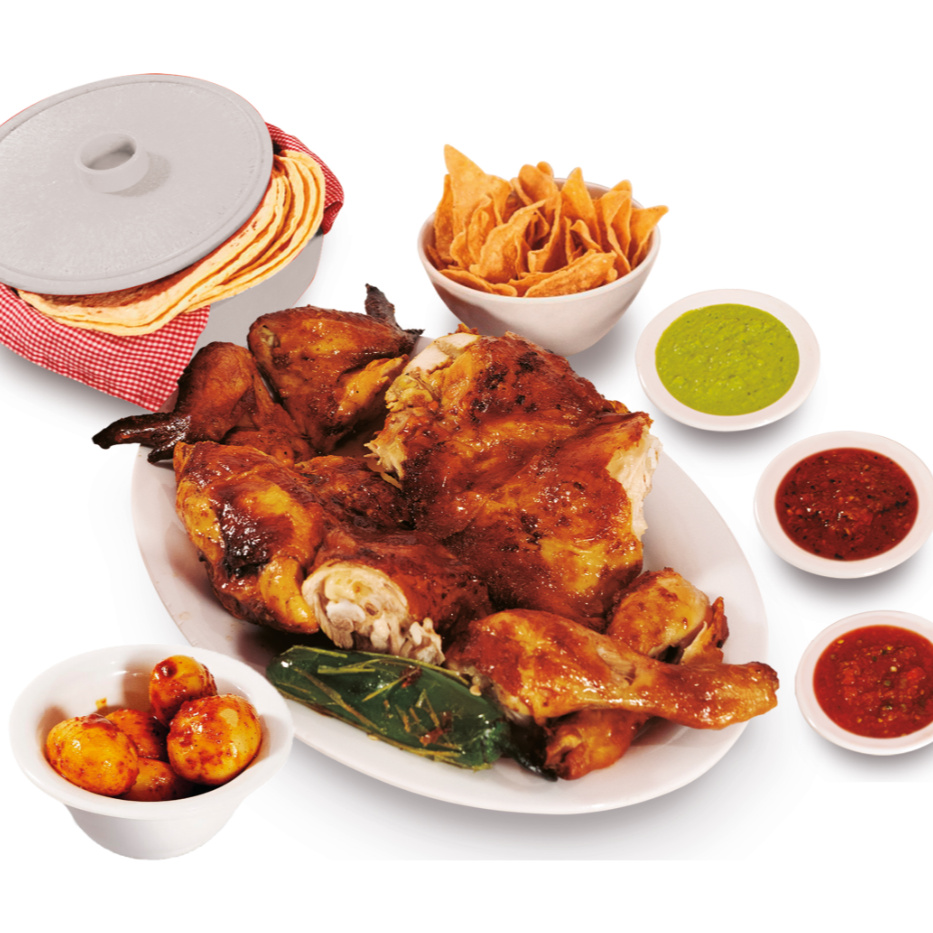 1 Pollo + Adobada
