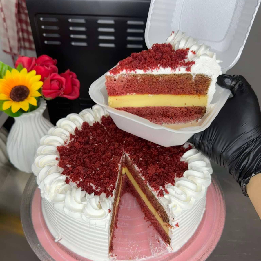 Rebanada Pastel Red Velvet