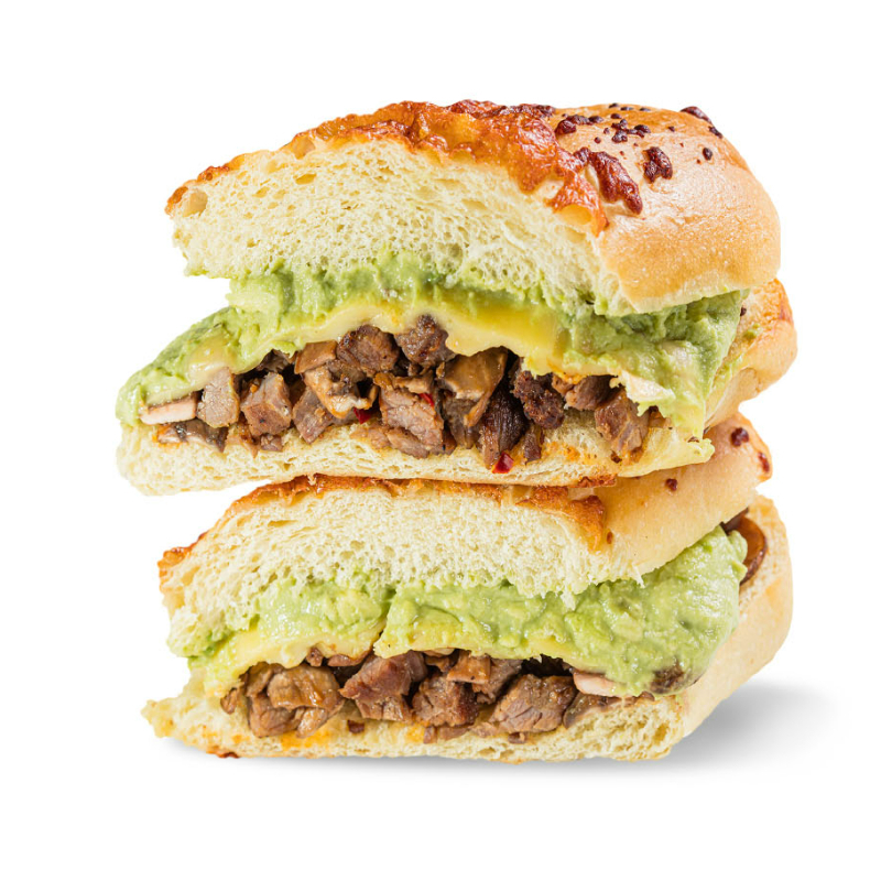 Torta Arrachera Cheese Steak Combo