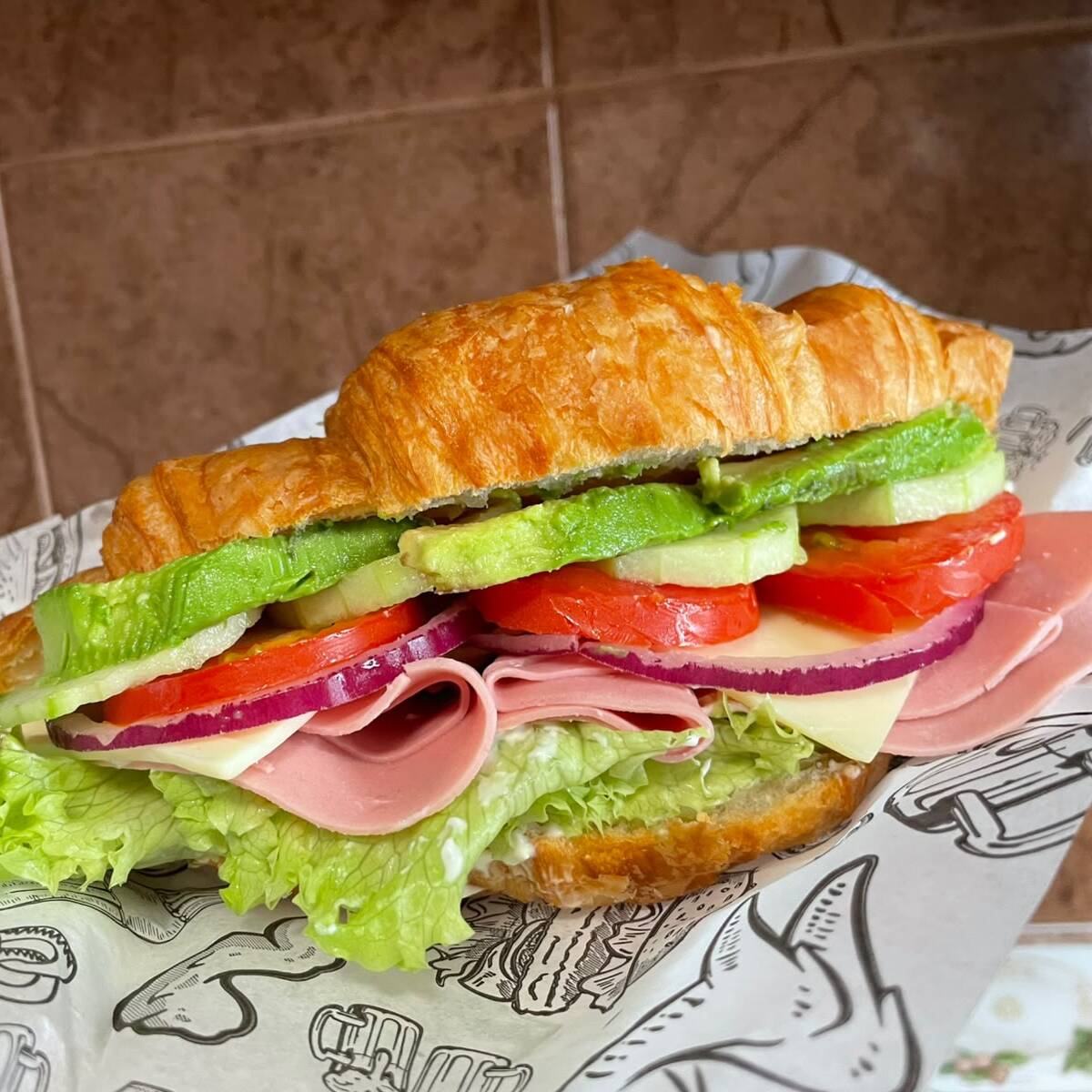 Croissant Lunch