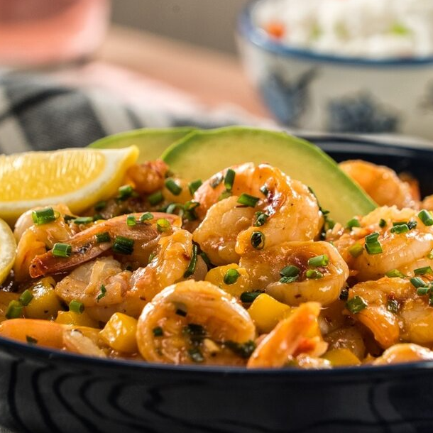 Camarones al Mango 250 G