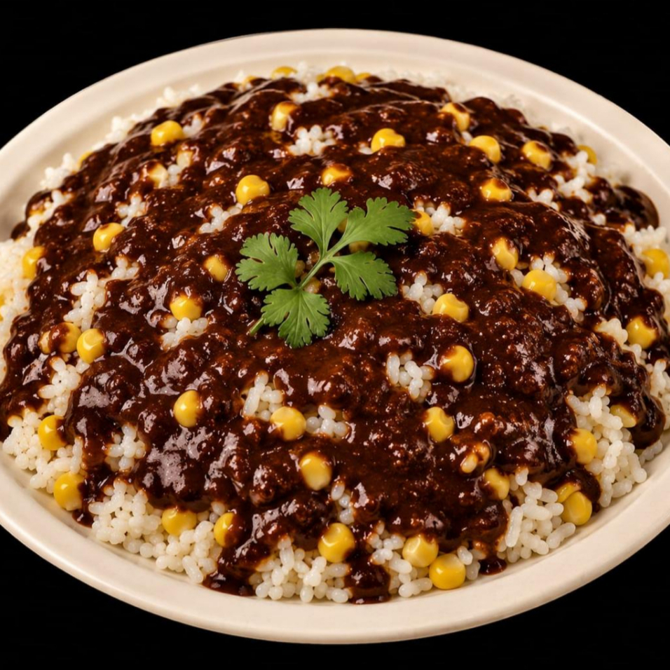 Orden de Arroz con Mole