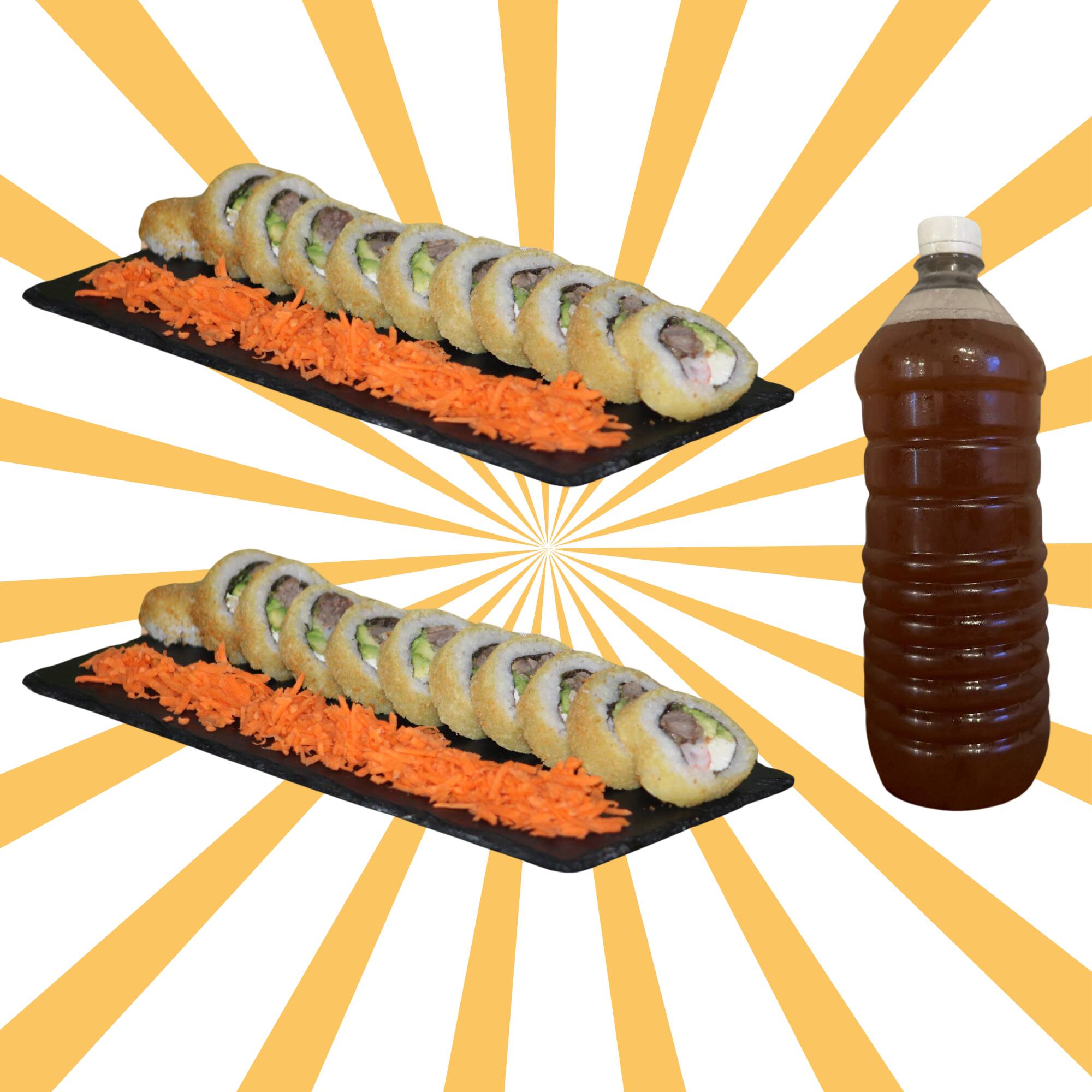 2 MYT + 2 TE GRATIS